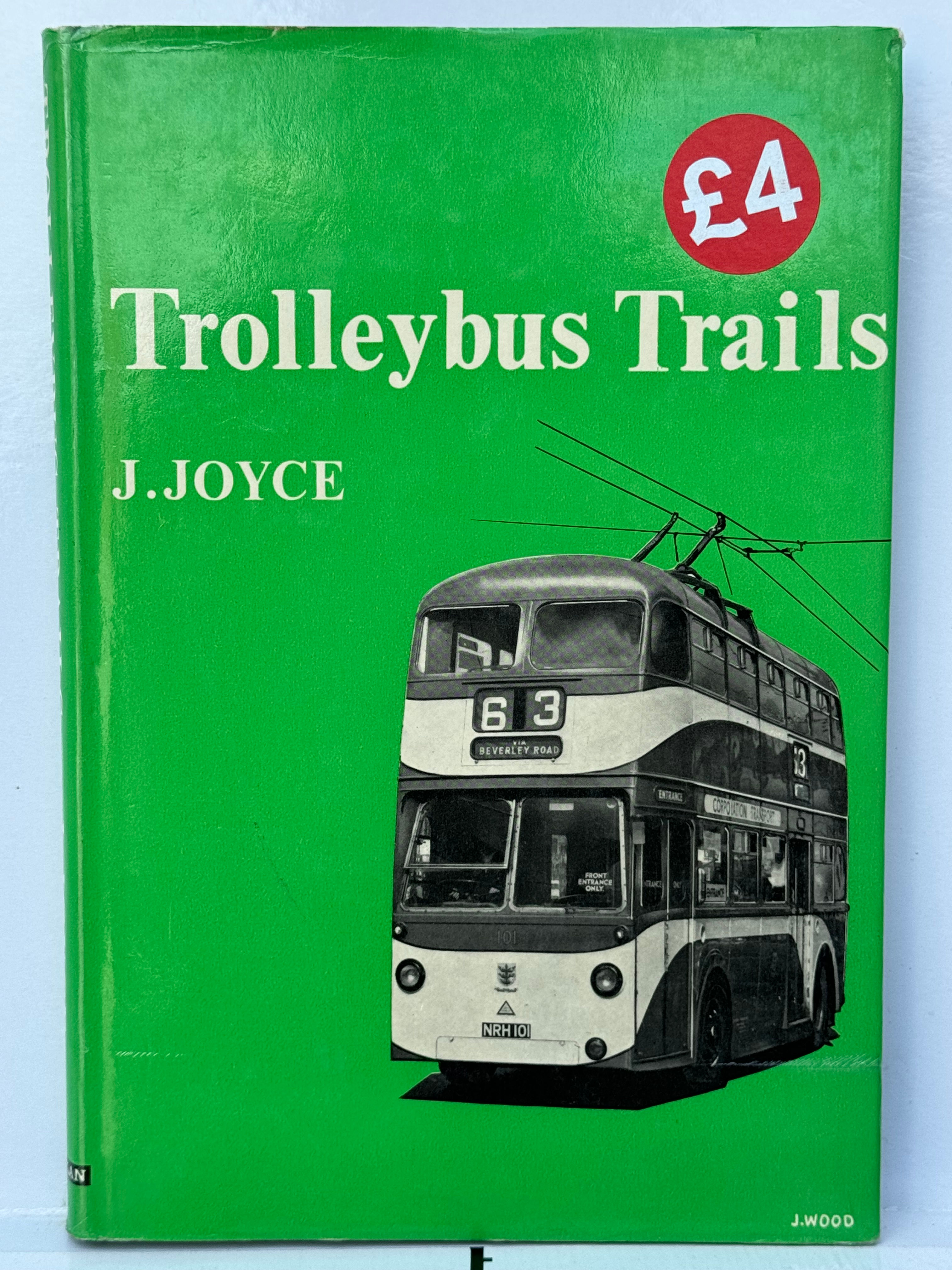 Pre-Owned transport bus book - Trolleybus trails