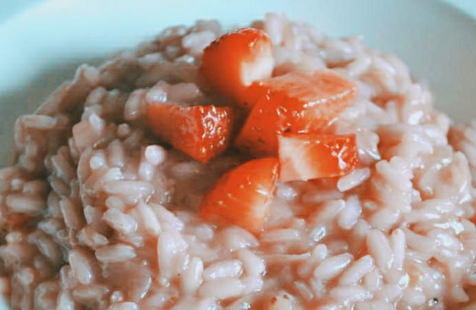 Strawberry Risotto