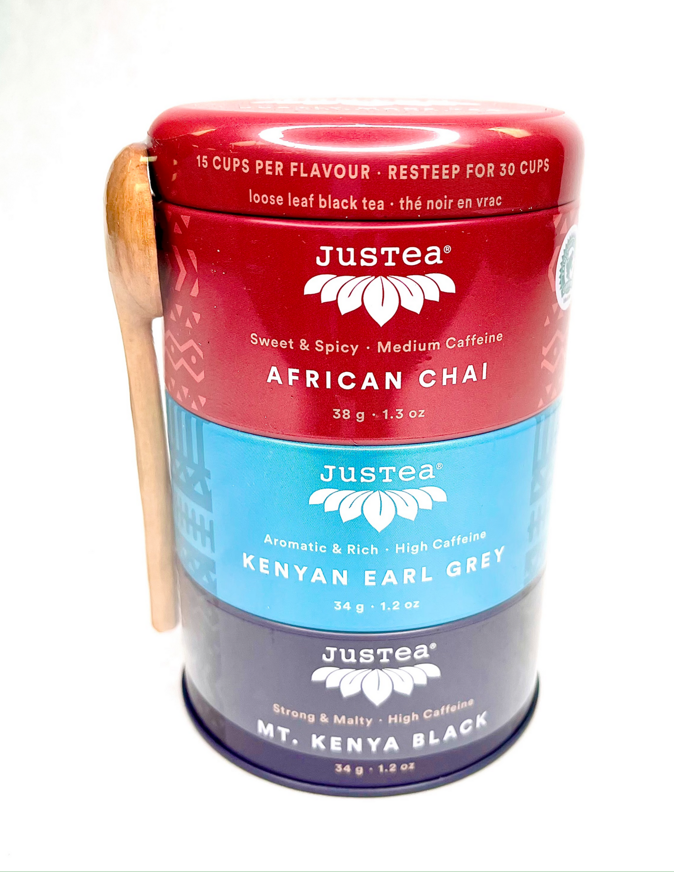 African Chai,Kenyan Earl Gray, & Black Tea