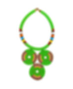 Thumbnail: Maasai Necklace - Yellow