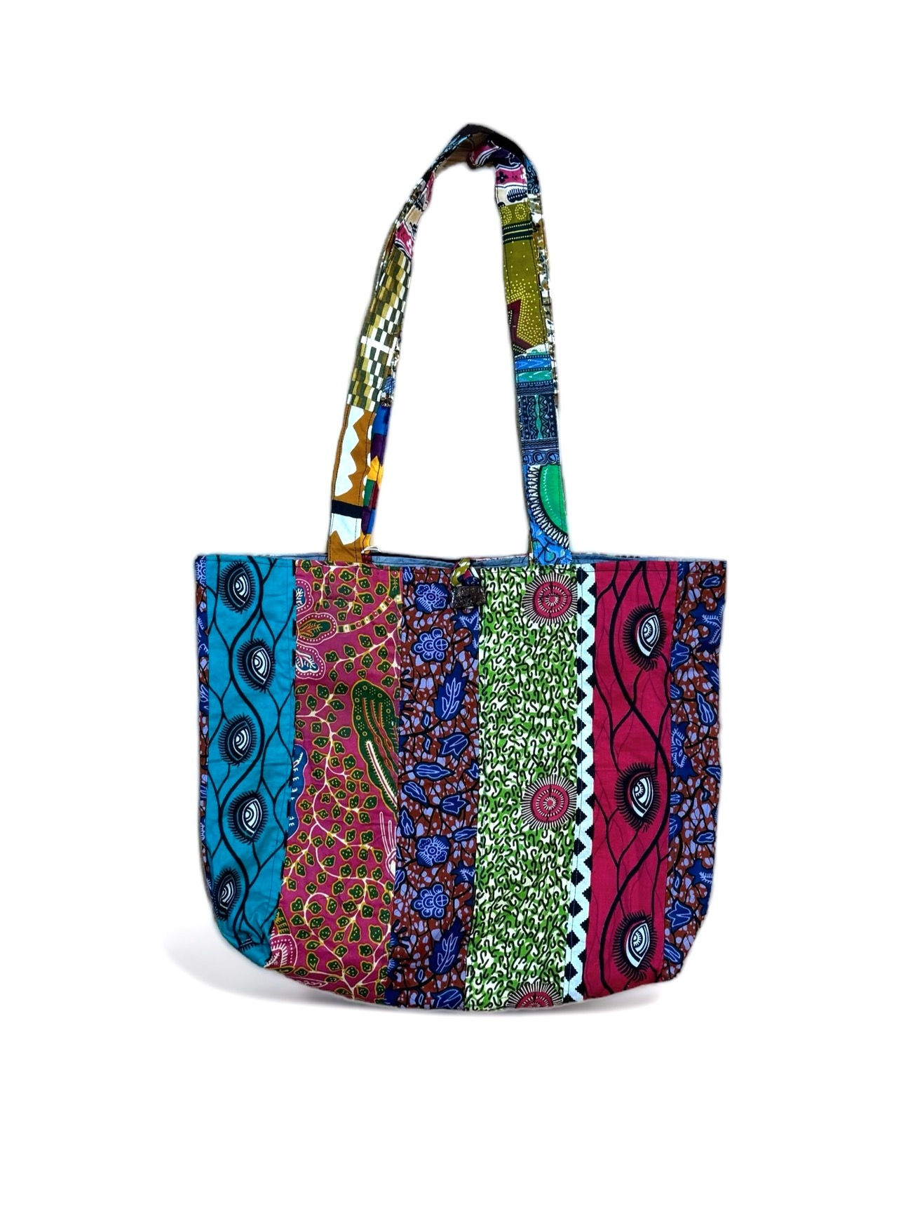 African Print Tote Bag (Large)