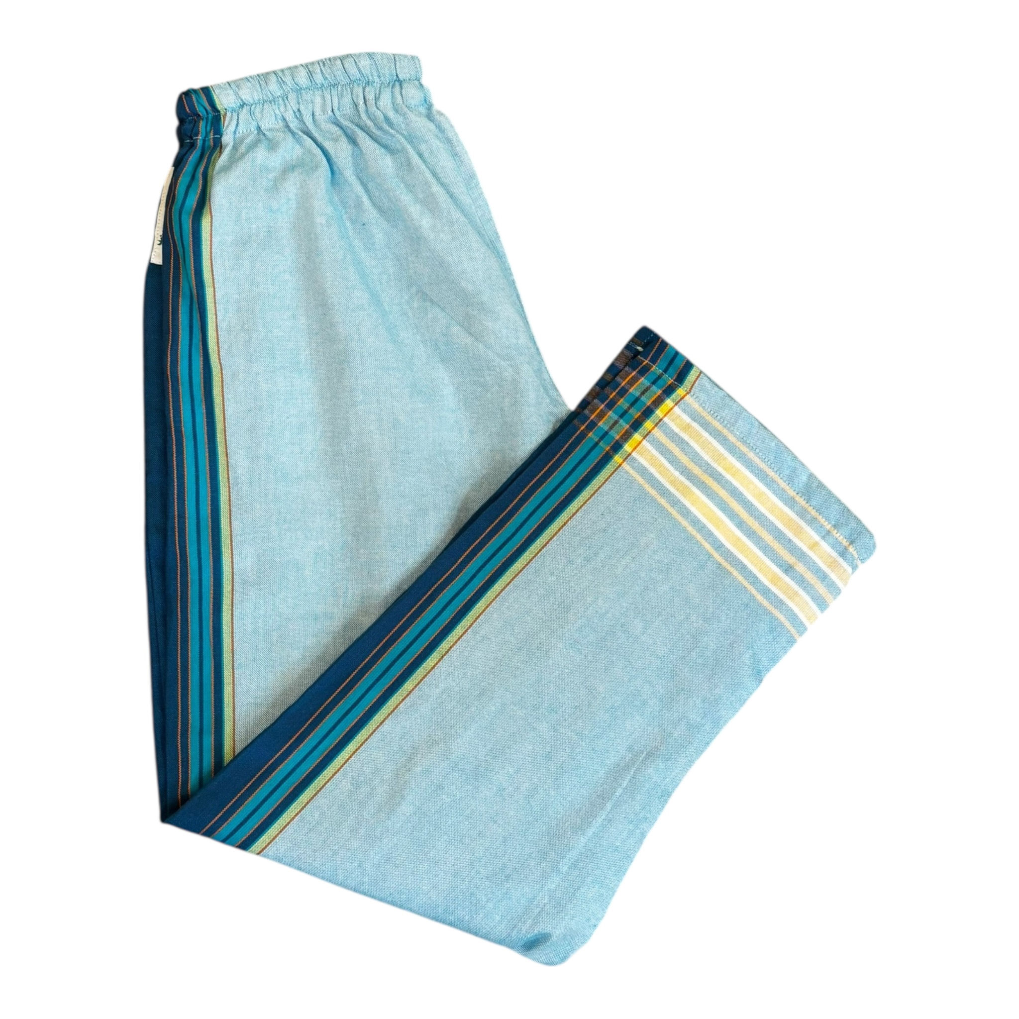 Kikoi Trousers/Pants - Turquoise