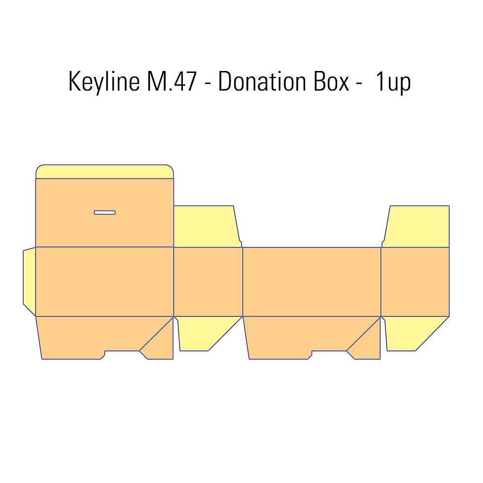 M47 Donation Box 1up Printcraft M47 Donation Box 1up Printcraft