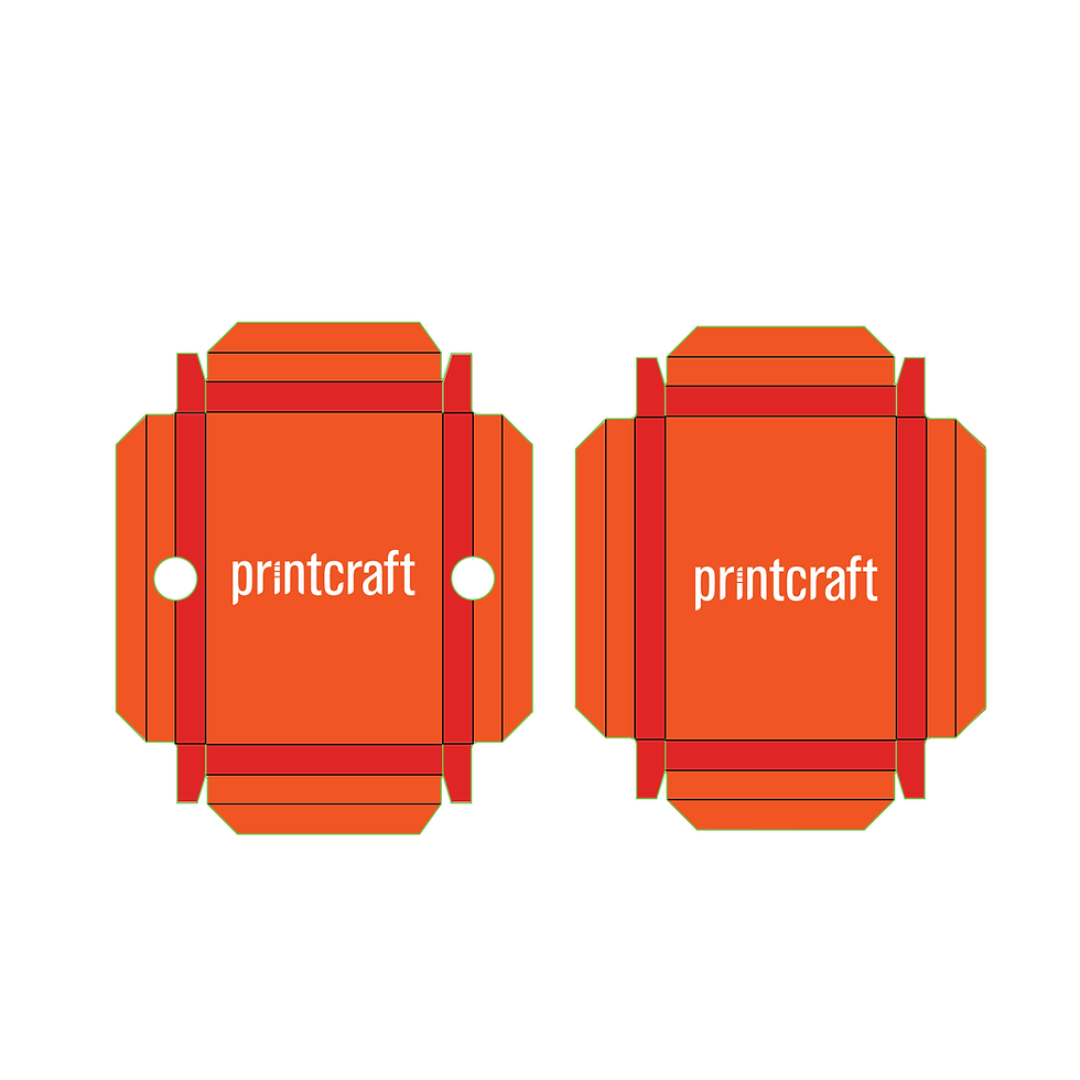 Thumbnail: DIG373: Postcard Size Gift Box - 1up