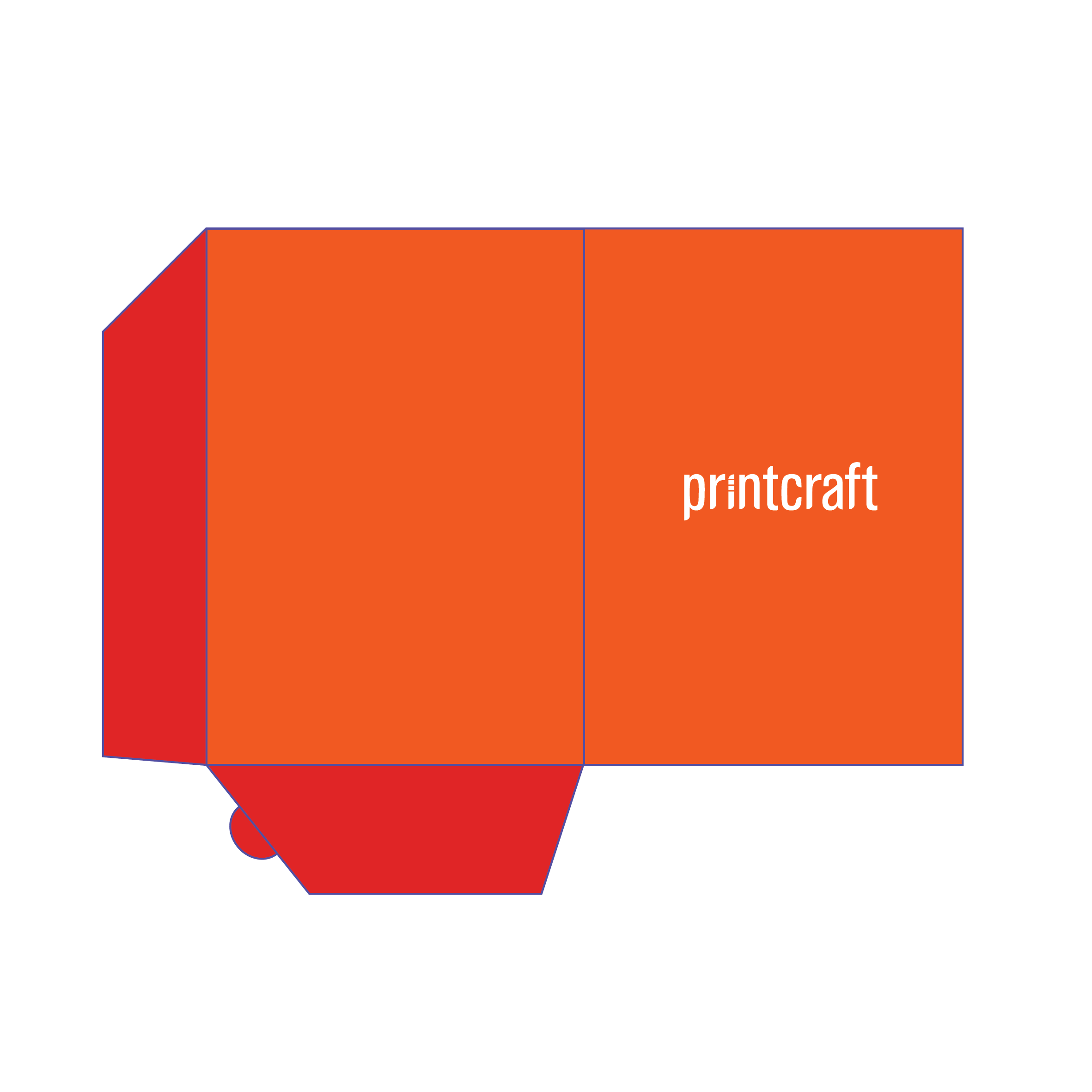 S62: Presentation Folder (Interlocking) - 1up