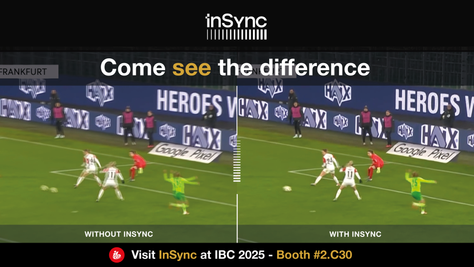 InSync at IBC 2025 - Come see the difference!