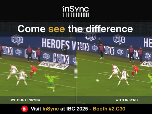 InSync at IBC 2025 - Come see the difference!