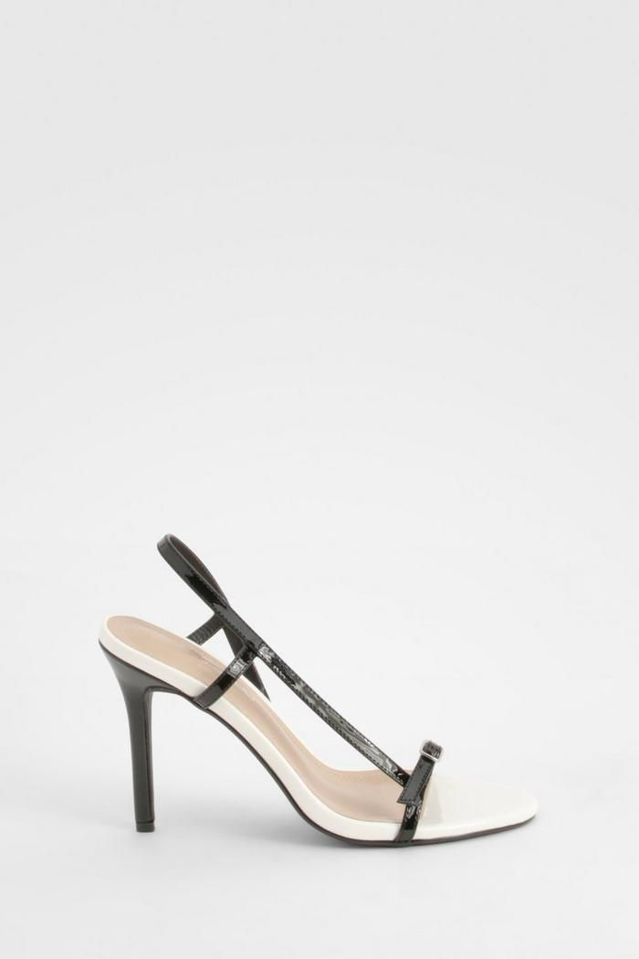 Thumbnail: Monochrome strappy heels