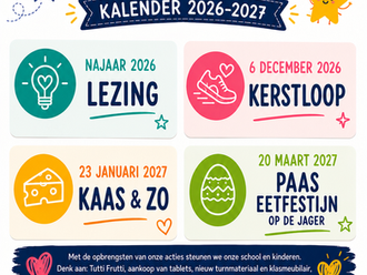 Activiteitenkalender 2026-2027