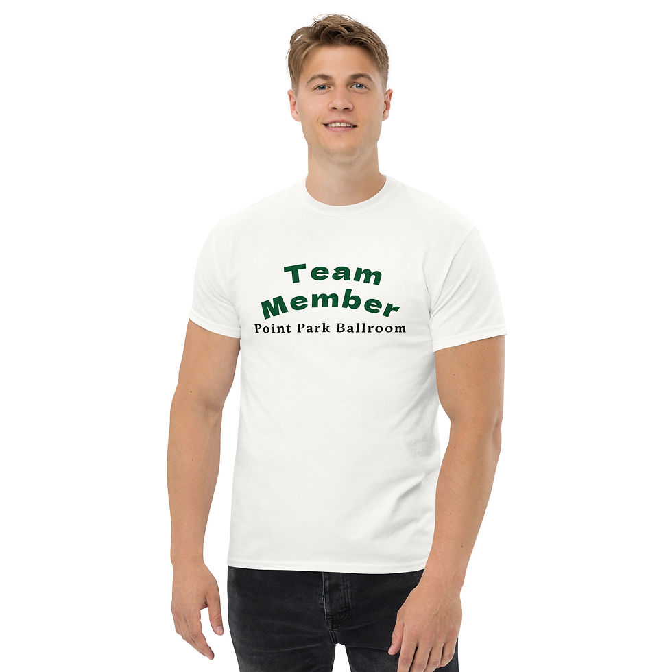 Thumbnail: Unisex Ballroom Team Member T- Shirt (White)