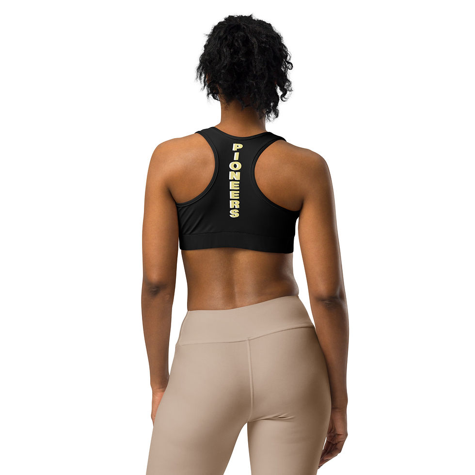 Thumbnail: Women's Point Park Ballroom Sports Bra (Black)