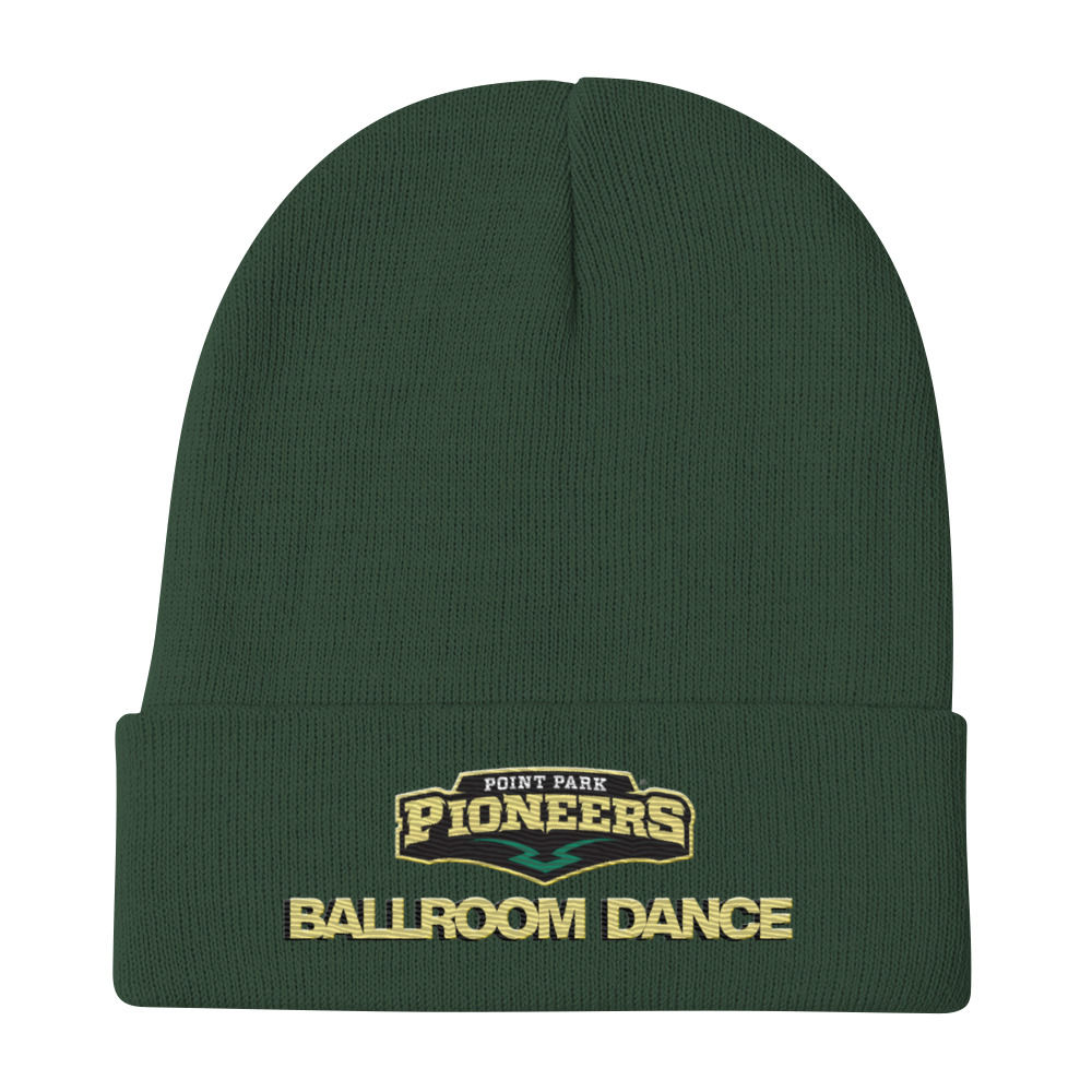 Unisex Point Park Ballroom Beanie (Green)