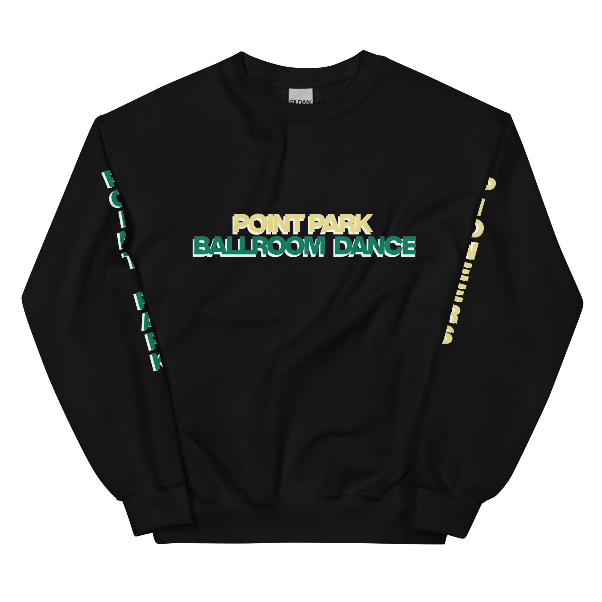 Unisex Point Park Ballroom Crewneck (Black)