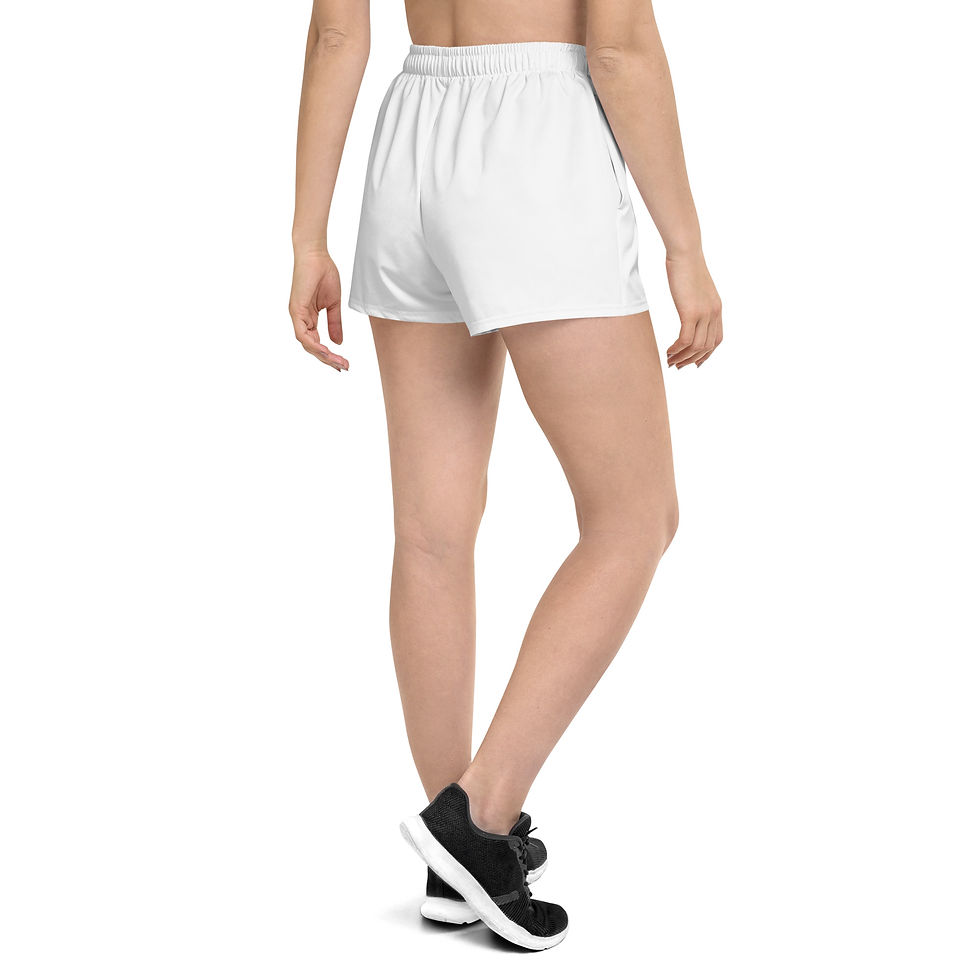 Thumbnail: Women's Point Park Ballroom Athletic Shorts (White)