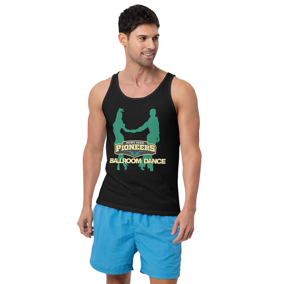 Thumbnail: Men's Point Park Ballroom Tank Top (Black)