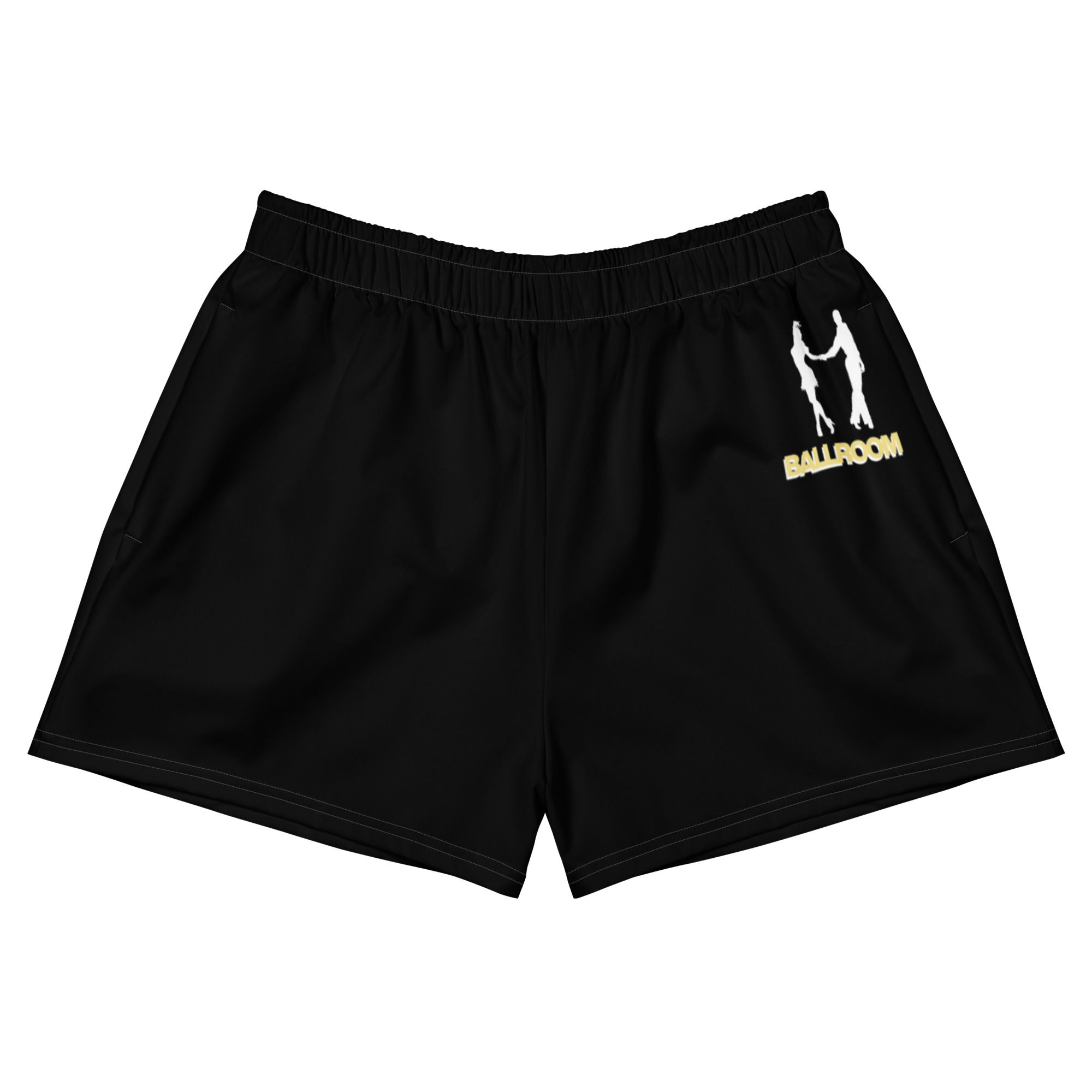 Women's Ballroom Tears 2000's Inspired Athletic Shorts (Black)
