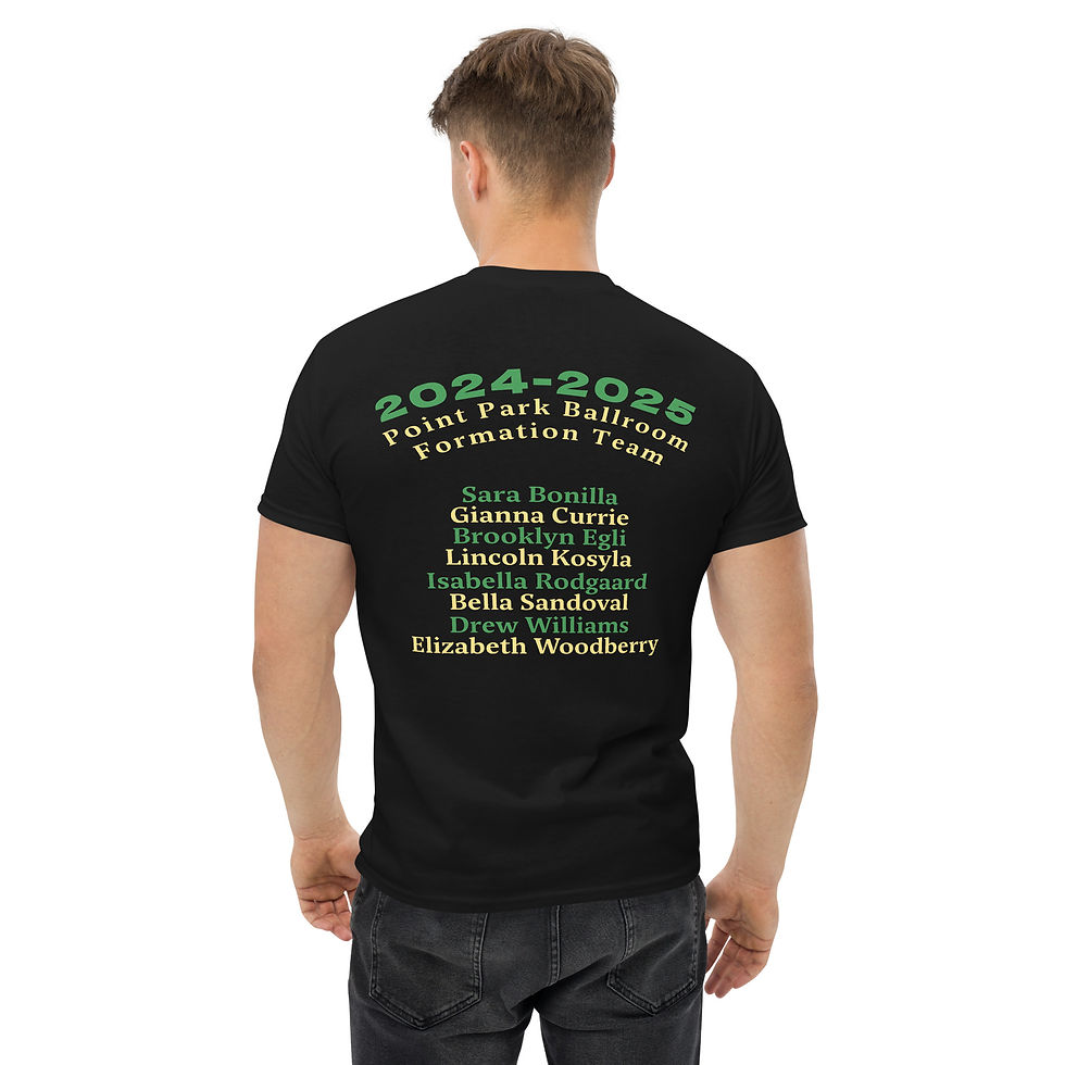 Thumbnail: Unisex Point Park Ballroom Formation Team 2024-2025 Shirt (Black)