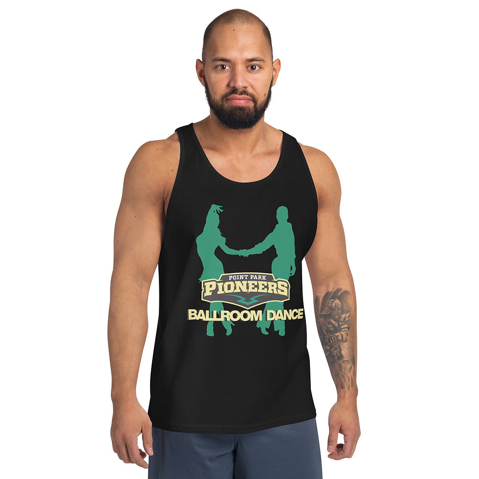 Thumbnail: Men's Point Park Ballroom Tank Top (Black)