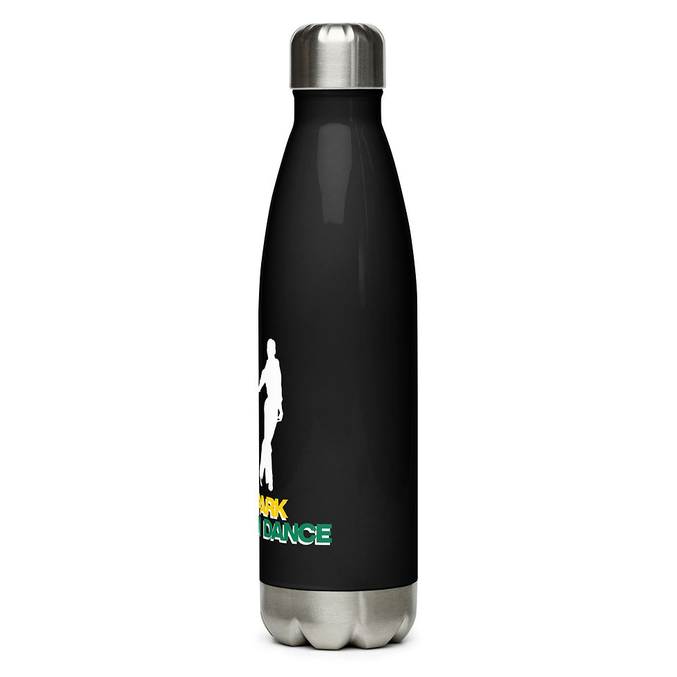Thumbnail: PPU Ballroom Stainless steel water bottle (black)