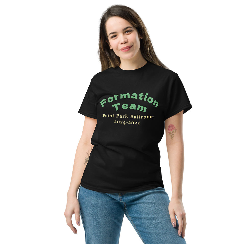 Thumbnail: Unisex Point Park Ballroom Formation Team 2024-2025 Shirt (Black)
