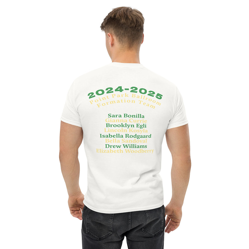 Thumbnail: Unisex Point Park Ballroom Formation Team 2024-2025 Shirt (White)