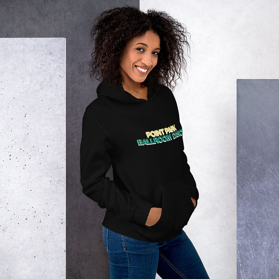 Thumbnail: Unisex Point Park Ballroom Hoodie (Black)