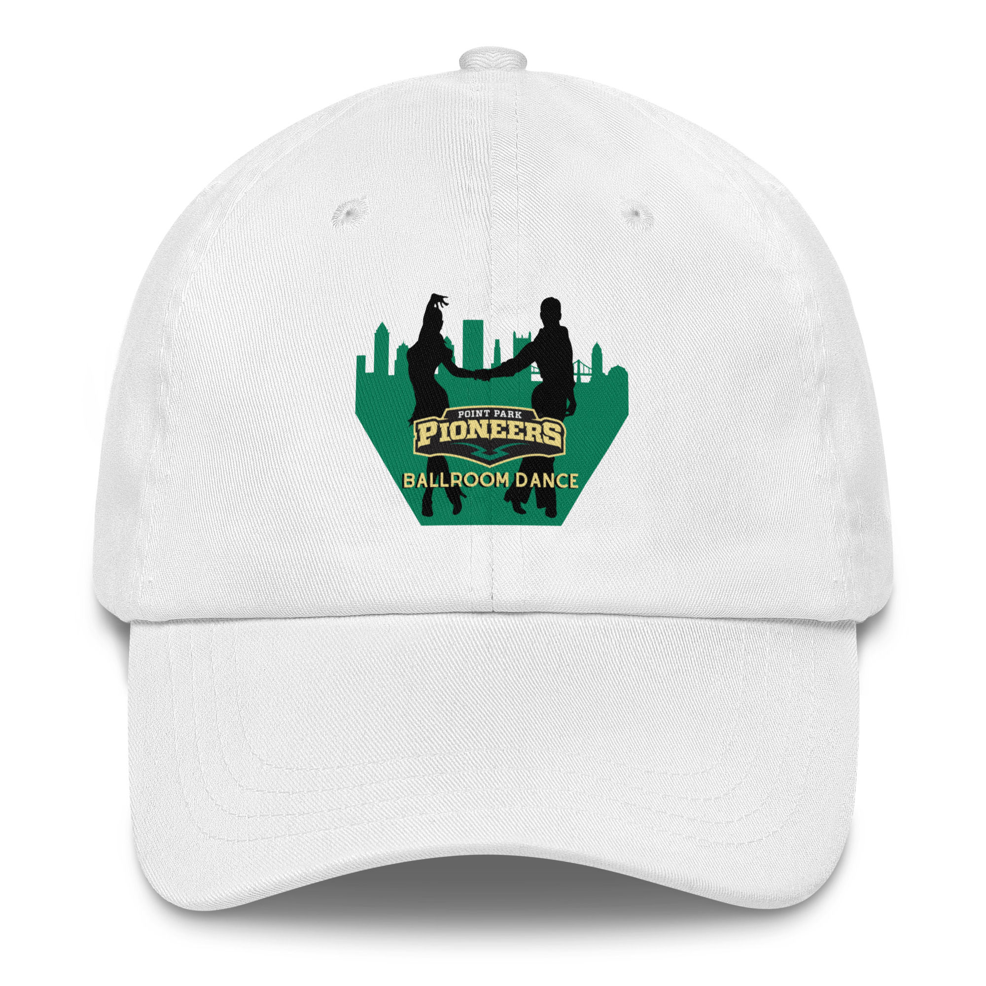 Unisex Point Park Ballroom Hat (White)