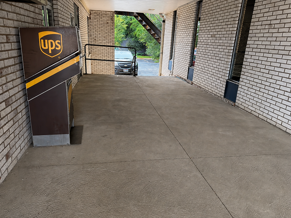 Covered walkway