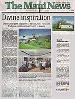 The Maui News September 2015 Huialoha Church Divine Inspiration