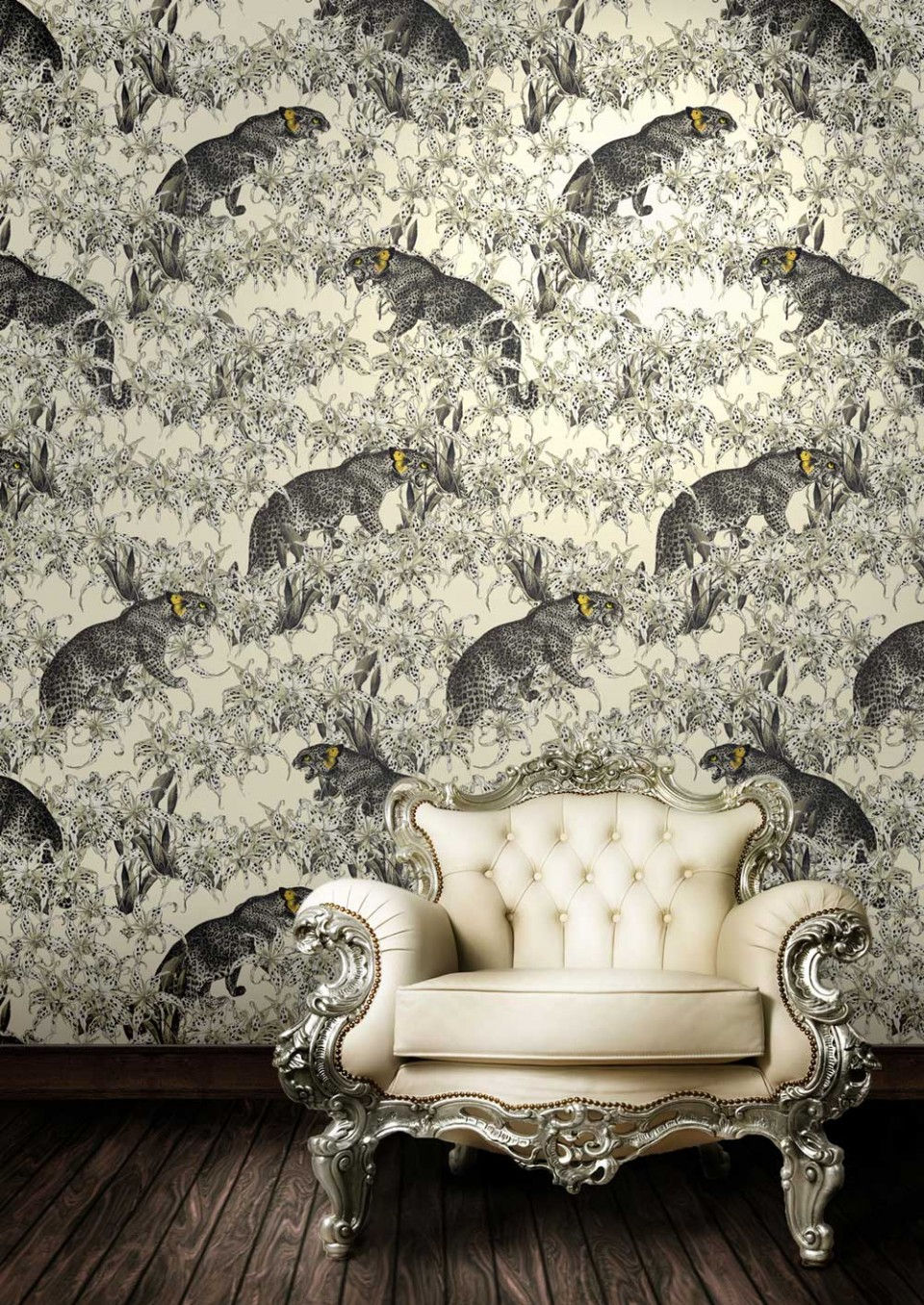 Santorus leopards prowl wallpaper
