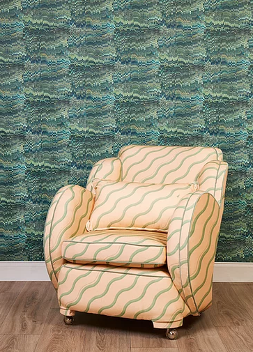 Thumbnail: Poodle and Blonde 1970 Blue Wallpaper