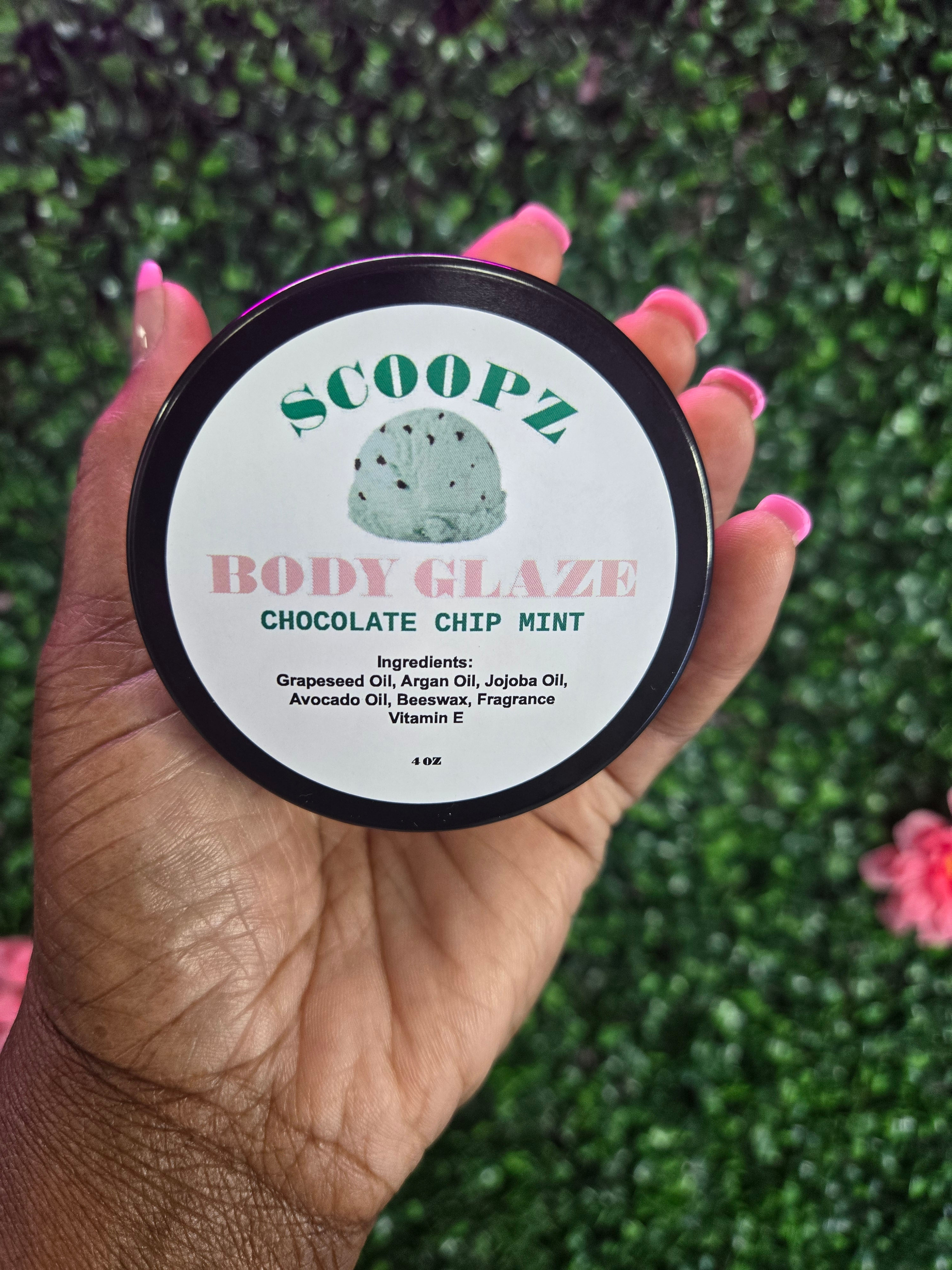 Chocolate Chip Mint Body Glaze