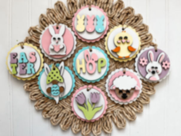 Spring Ornaments (Unfinished DIY Creative Kits)