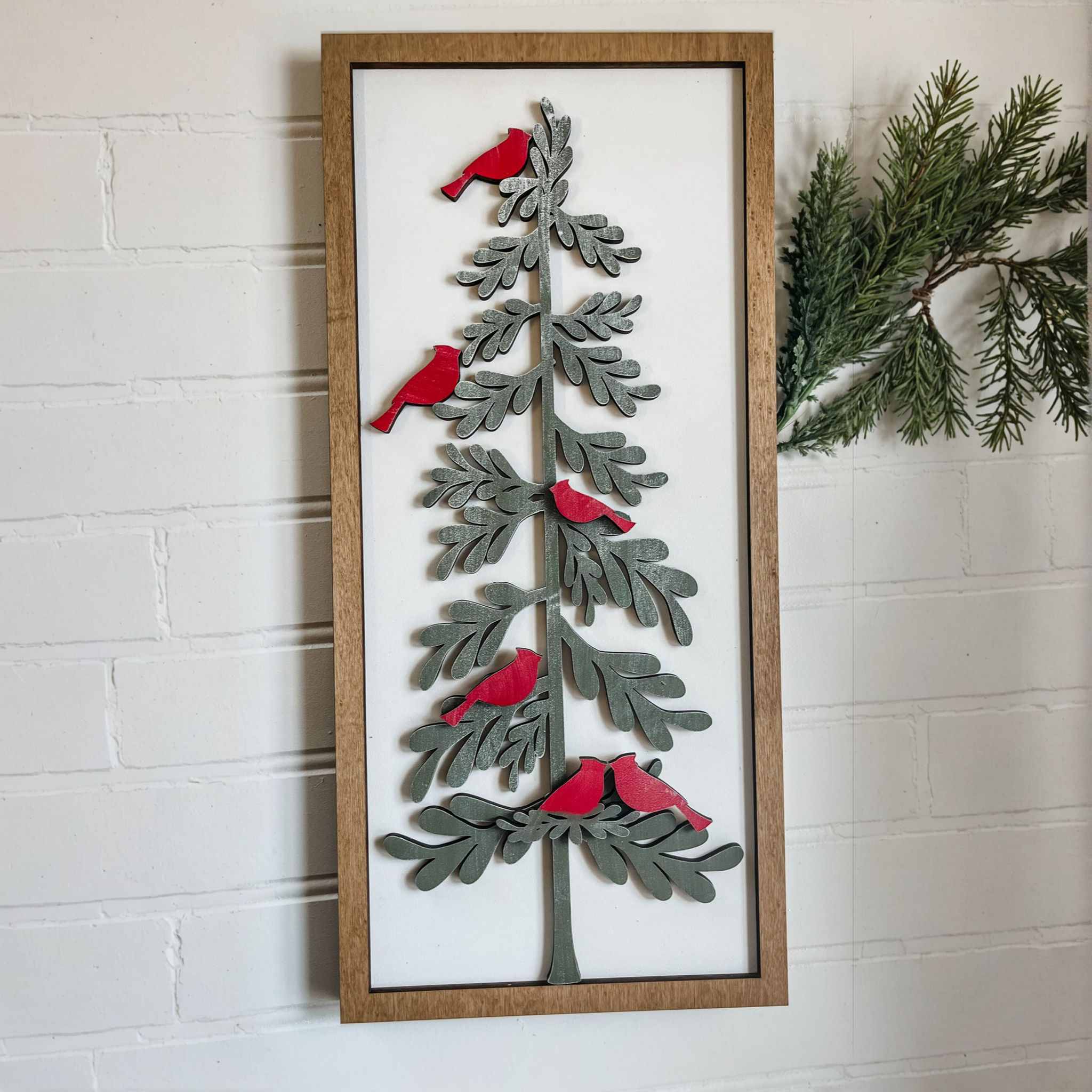 Tree of Cardinals DIY or Finished Wooden Sign