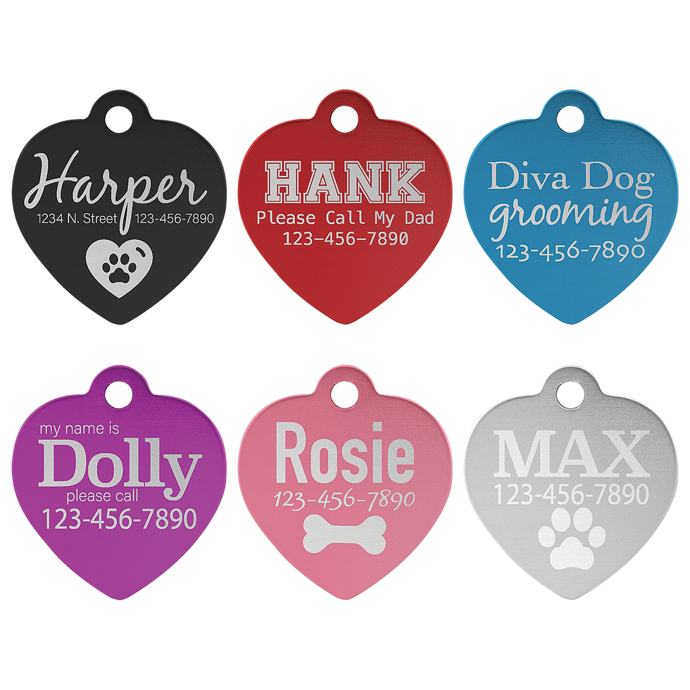 Heart Tags