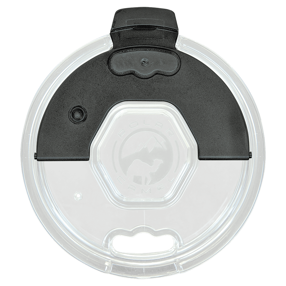 40 oz traveler lid top view