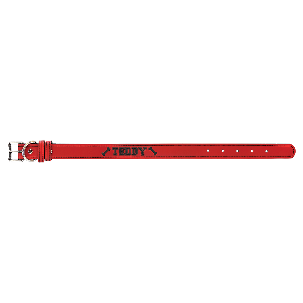 Red Dog Collar