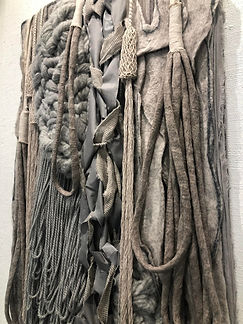 west coast gallery piha auckland art exhibition artist christine robson textiles