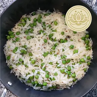 sobhna's recipe pea pulao recipe vegetarian explorer