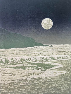 west coast gallery piha auckland art exhibition artist kate steiner printmaker linocut artist printer