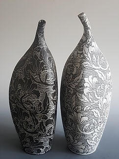west coast gallery piha auckland art exhibition artist shim lee ceramics ceramicists