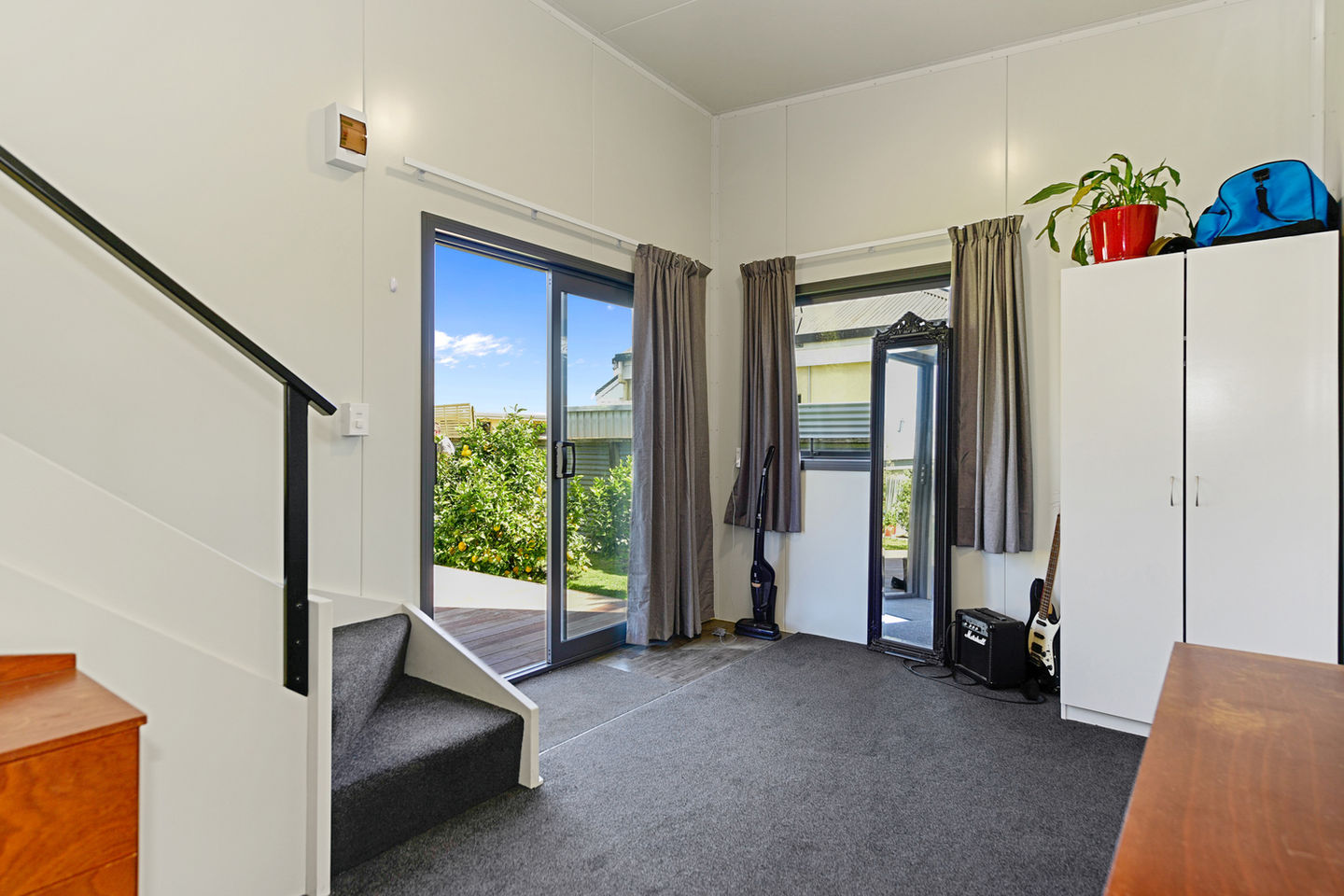 Rent or buy the Mahia 18m2 + 7m2 mezzanine New Zealand custom made portable cabin in Gisborne with Rentive Ltd