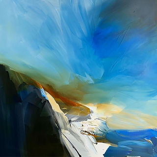 west coast gallery piha auckland art exhibition artist val enger painter