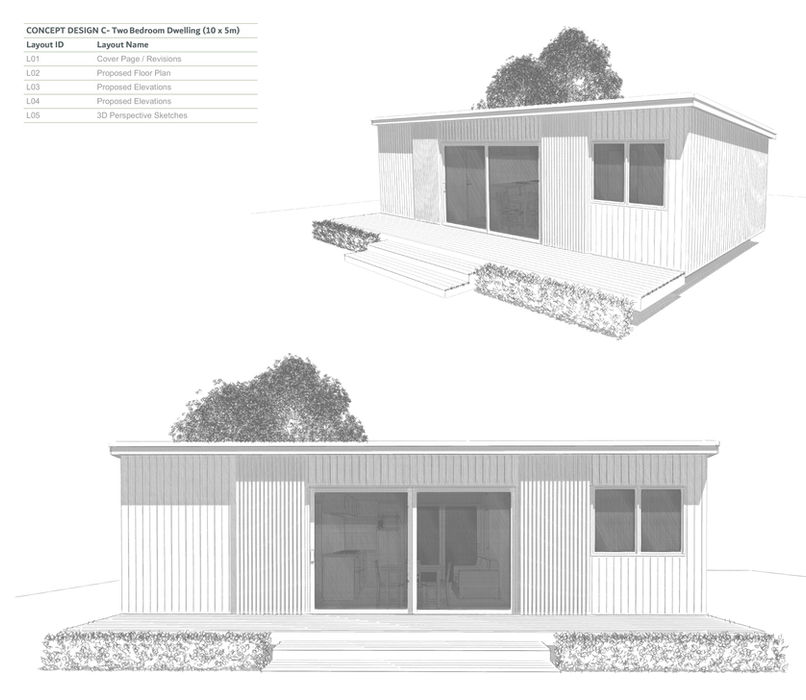 Buy the Pouawa 50m2 New Zealand custom made portable cabin and fully consented home in Gisborne with Rentive Ltd