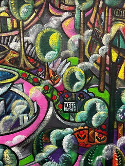 west coast gallery piha auckland art exhibition artist dean buchanan painter