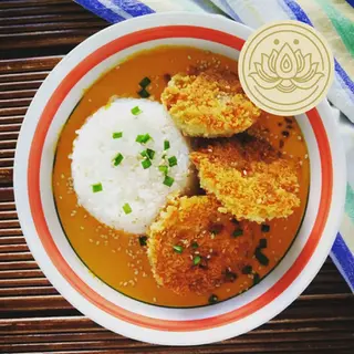 sobhna's eggplant katsu curry recipe vegetarian explorer