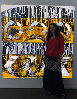 west coast gallery piha auckland art exhibition artist Delicia Sampero painter