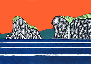 west coast gallery piha auckland art exhibition artist ted scott photographer painter
