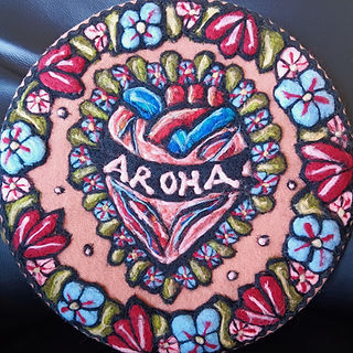 west coast gallery piha auckland art exhibition artist niki price mixed media paint textiles embroidery