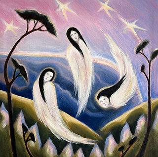 west coast gallery piha auckland art exhibition artist Helena Terry painter illustrator paintings illustration